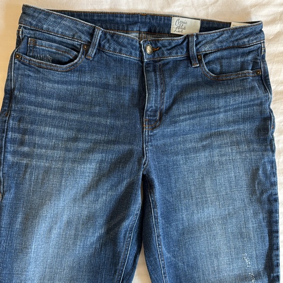 Cosmic Blue Love-Boyfriend Jeans-Women’s Sz 32 - Picture 2 of 11